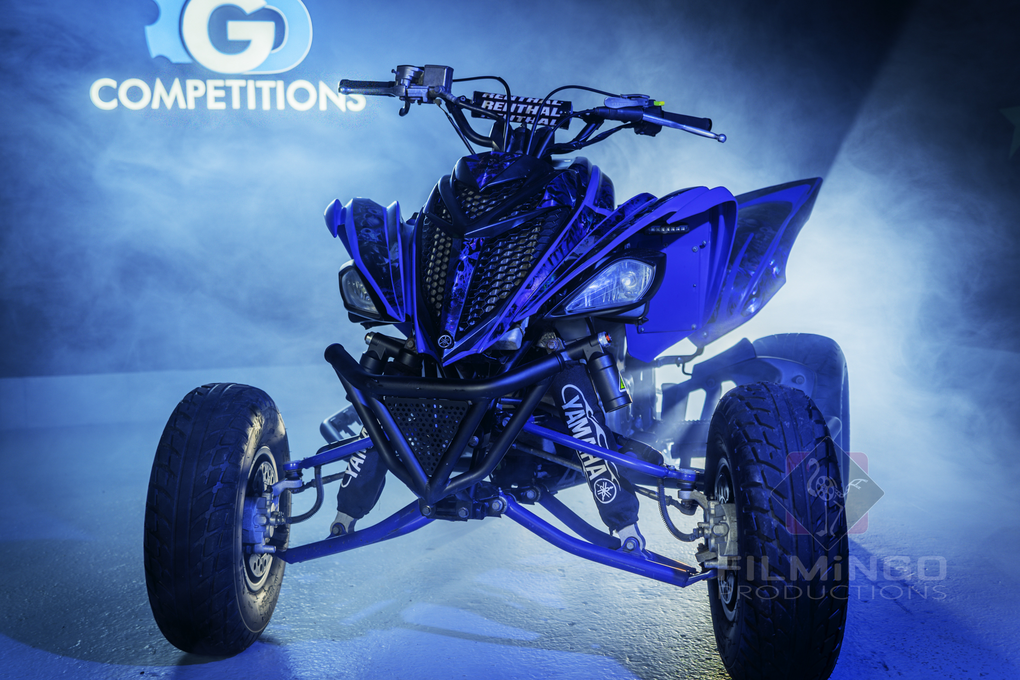 Yamaha Raptor 700R off-roading